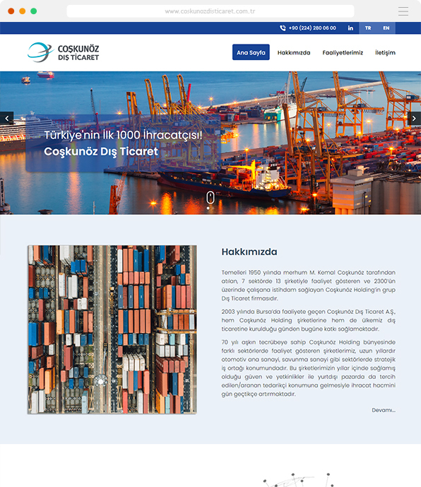 Coşkunöz Dış Ticaret