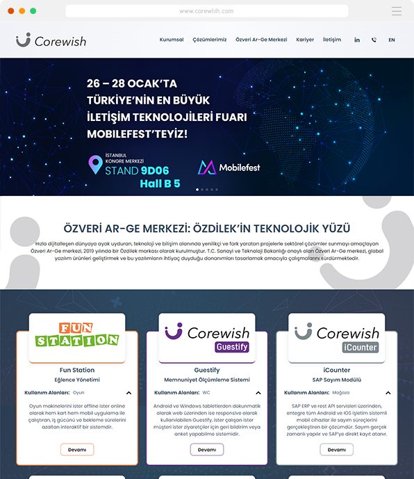 Corewish (Özveri Ar-Ge Merkezi)